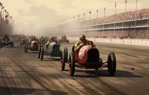 The Sizzling Scandal of the Inaugural Race at the Infamous Indianapolis! Steamy Secrets Inside!