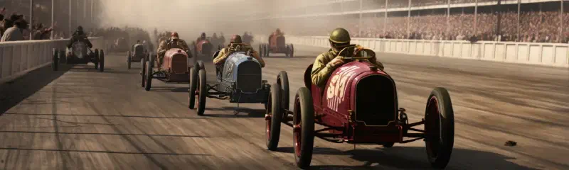 The Sizzling Scandal of the Inaugural Race at the Infamous Indianapolis! Steamy Secrets Inside!