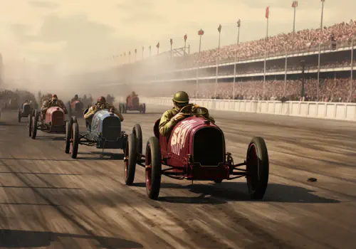 The Sizzling Scandal of the Inaugural Race at the Infamous Indianapolis! Steamy Secrets Inside!