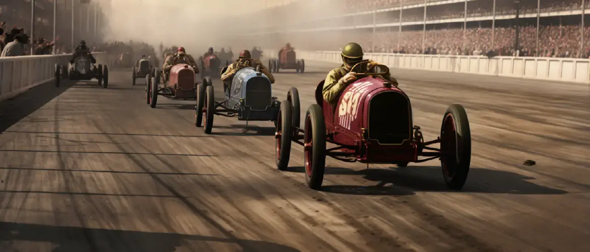 The Sizzling Scandal of the Inaugural Race at the Infamous Indianapolis! Steamy Secrets Inside!