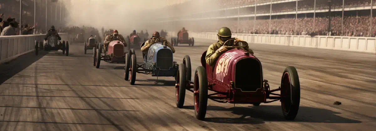The Sizzling Scandal of the Inaugural Race at the Infamous Indianapolis! Steamy Secrets Inside!