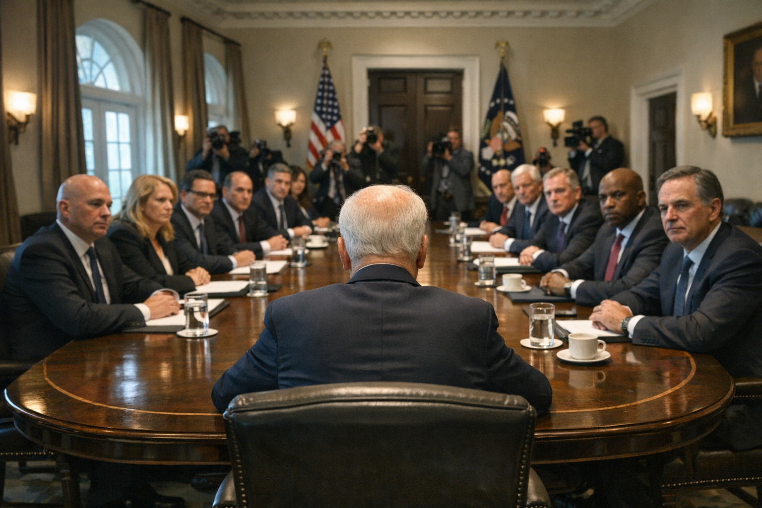 Trump Begs Oil Barons for Cheaper Gas Before Midterms