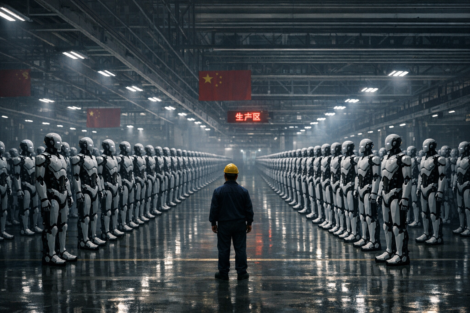 China’s Robot Army Has No One to Serve—An Awkward Silence