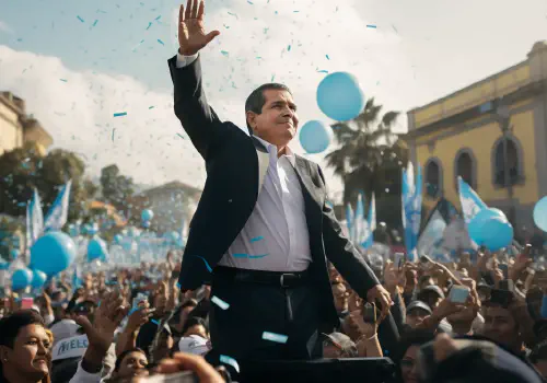 Earthquake of Change! Unbelievable Underdog Romps to Victory in Guatemalan Presidential Showdown!