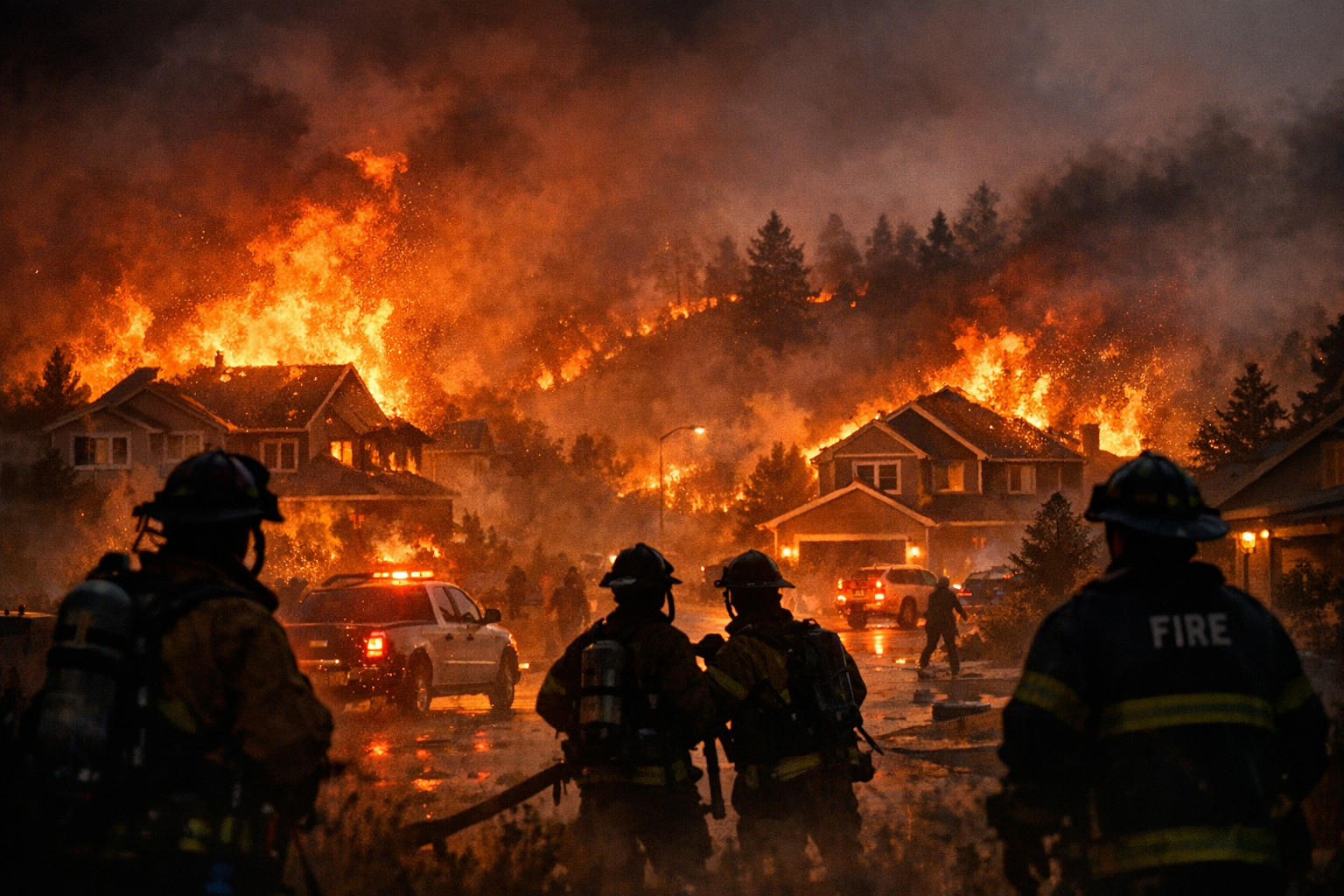Inferno Fury Claims 600 Homes While Washington Burns