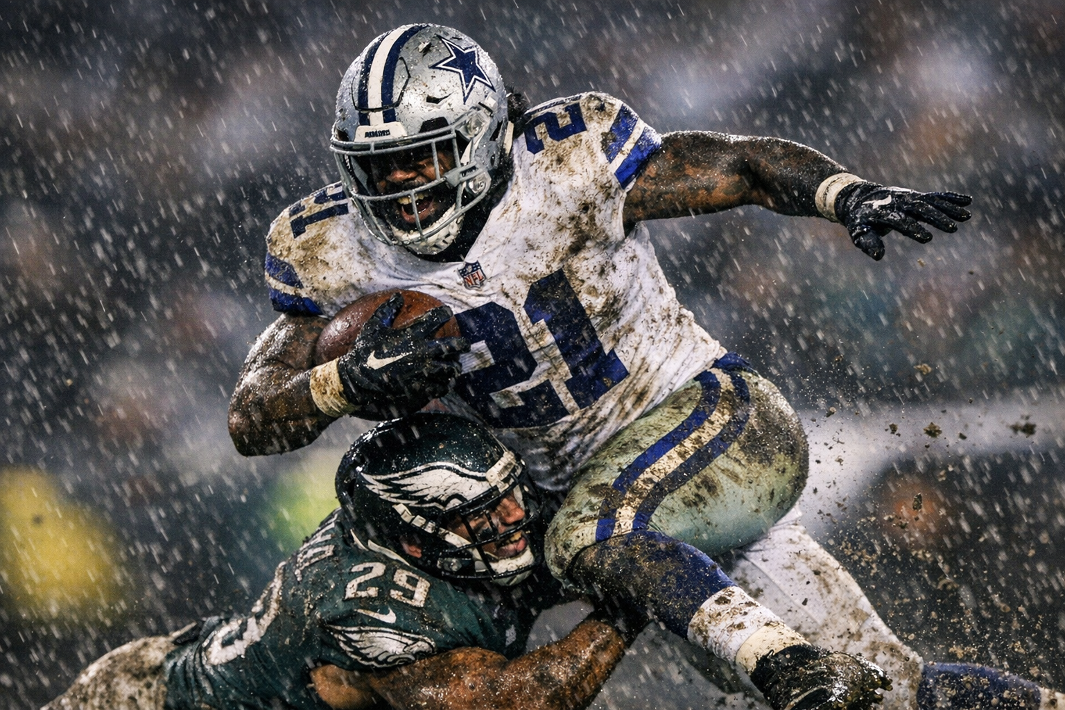 Cowboys Slay Eagles' Hopes in Brutal NFC East Street Fight